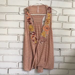 Unique Free People Sleeveless Top EUC Size L